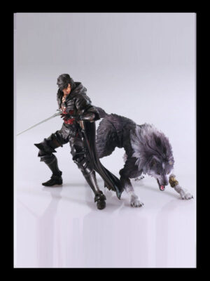 Final Fantasy XVI - Clive Rosfield e Torgal - Bring Arts Action Figure Set