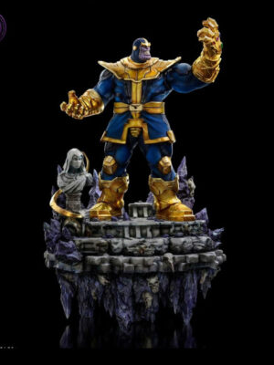 Marvel Deluxe - Thanos Infinity Gaunlet Diorama 42 cm - BDS Art Scale Statue 1/10