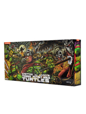Teenage Mutant Ninja Turtles - Leonardo, Raphael, Michelangelo, e Donatello 18 cm - (Mirage Comics) Action Figures 4-Pack