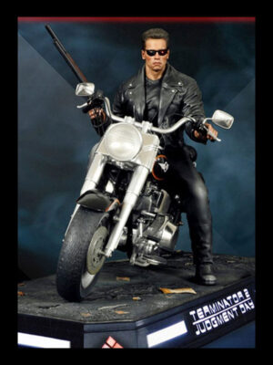Terminator 2 Judgment Day - T-800 on Motorcycle Signature Edition Sideshow Exclusive 50 cm - Statue 1/4