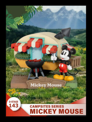 Disney - Diorama Mickey Mouse 10 cm - D-Stage Campsite Series PVC