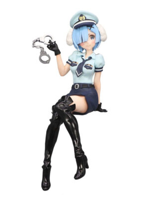 Re Zero Starting Life in Another World - Rem Police Officer Cap with Dog Ears 14 cm - Noodle Stopper PVC Statue