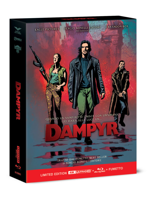 Dampyr - Limited Edition - 4K Ultra HD + Blu-Ray + Fumetto - Sergio Bonelli Editore - Eagle Pictures - Italiano