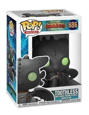 Dreamworks: How to Train Your Dragon - The Hidden World - Toothless - Funko POP! #686 - Movies