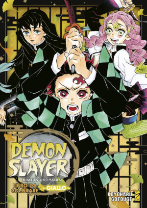 Demon Slayer - Kimetsu No Yaiba - Libro da Colorare 5 - Giallo - Edizioni Star Comics - Italiano