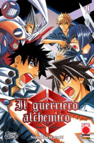 Il Guerriero Alchemico - Busou Renkin 8 - Planet Manga Presenta 117 - Panini Comics - Italiano