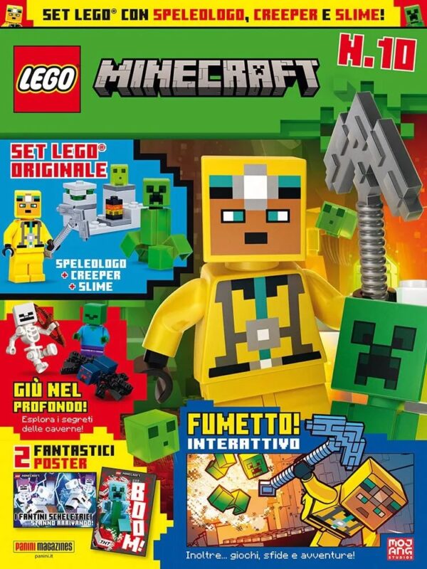 LEGO Minecraft Magazine 10 - Panini Comics - Italiano