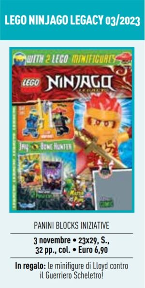 LEGO Ninjago Legacy 11 - Panini Blocks Iniziative 55 - Panini Comics - Italiano