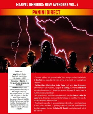New Avengers Vol. 1 - Marvel Omnibus - Panini Comics - Italiano