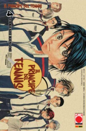 Il Principe del Tennis 4 - Manga Storie Nuove Serie 22 - Panini Comics - Italiano