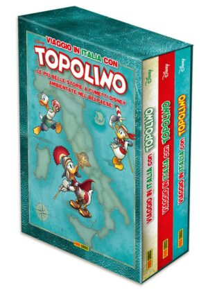 Viaggio in Italia con Topolino Cofanetto Completo (Vol. 1-3) - Disney Special Events - Panini Comics - Italiano