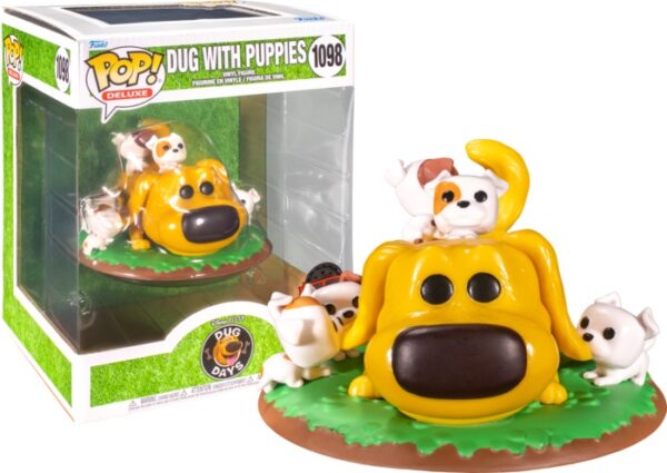 Disney Pixar: Dug Days - Dug with Puppies - Funko POP! #1098 - Special Edition - Deluxe