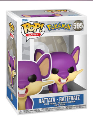 Pokemon - Rattata - Funko POP! #595 - Games