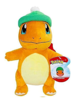 Pokémon - Winter Charmander with Christmas Hat 20 cm - Peluche Figure