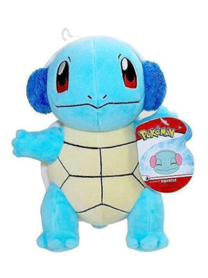 Pokémon - Winter Squirtle with Ear Muffs 20 cm - Peluche Figure