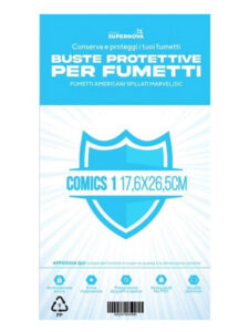 100 Buste Protettive Comics 1 (17,6 X 26,5) – Studio Supernova buste-protettive