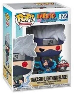 Naruto Shippuden - Kakashi (Lightning Blade) - Funko POP! #822 - Special Edition - Animation