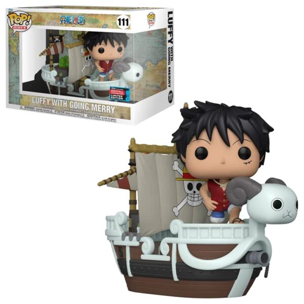 One Piece - Luffy with Going Merry - Funko POP! #111 - Limited Edition - Rides