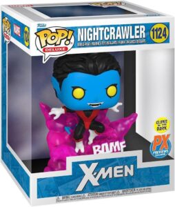 X-Men – Nightcrawler – Funko POP! #1124 – Glows in the Dark – PX Previews Exclusive – Deluxe pre
