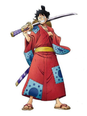 One Piece - Dfx - The Grandline Series Wanokuni - Luffy - Statua 16cm