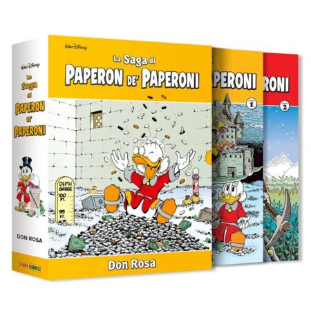 La Saga di Paperon De' Paperoni Cofanetto Completo (Vol. 1-2) - Edizione Deluxe - Disney Special Books - Panini Comics - Italiano