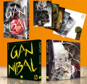 Gannibal 13 + 5 Cartoline - Variant - Hikari - 001 Edizioni - Italiano