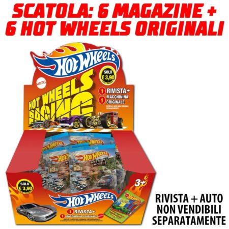 Hot Wheels Box Magazine 7 - Panini Comics - Italiano