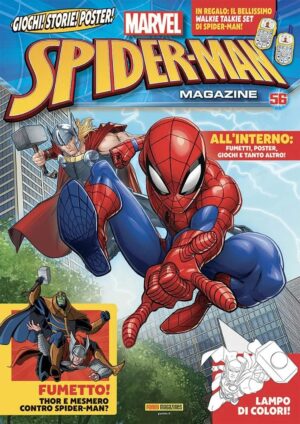 Spider-Man Magazine 56 - Panini Comics Mega 121 - Panini Comics - Italiano