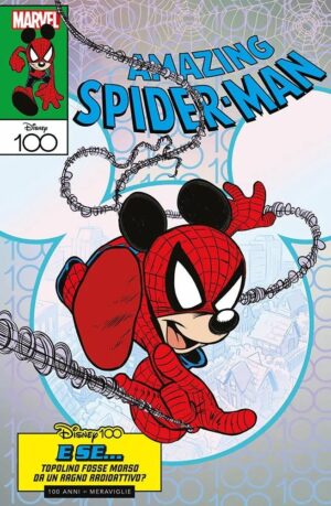 Amazing Spider-Man 28 - Variant Disney100 Claudio Sciarrone - L'Uomo Ragno 828 - Panini Comics - Italiano