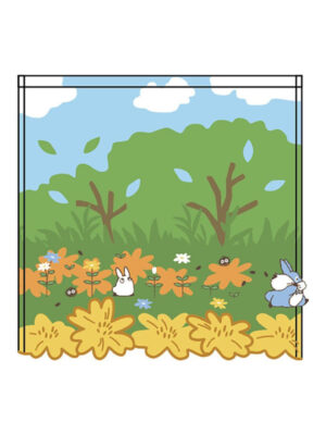 Studio Ghibli - Mini Asciugamano - Il mio vicino Totoro Medio e Piccolo Totoro Racing 25 x 25 cm