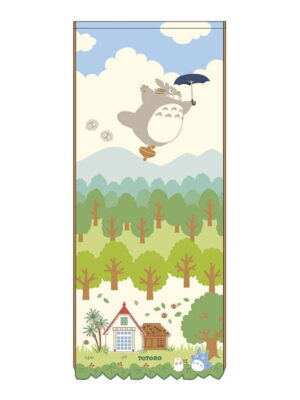 Asciugamano - Studio Ghibli - Il mio vicino Totoro - Totoro nel cielo 34 x 80 cm