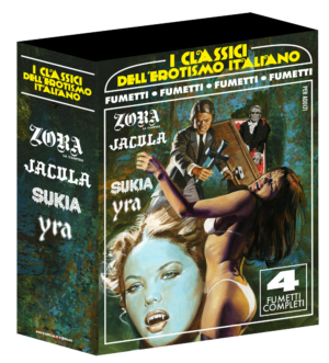 I Classici dell'Erotismo Italiano Cofanetto 1 (Zora 1, Jacula 1, Yra 1 e Sukia 1) - Editoriale Cosmo - Italiano