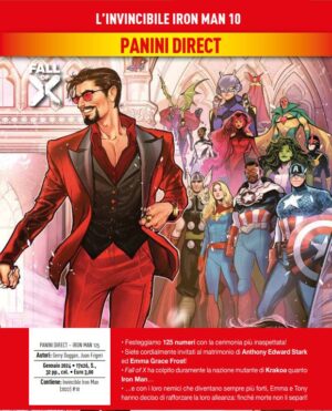 L'Invincibile Iron Man 10 - Iron Man 125 - Panini Comics - Italiano