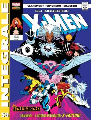 Gli Incredibili X-Men di Chris Claremont 59 - Marvel Integrale - Panini Comics - Italiano