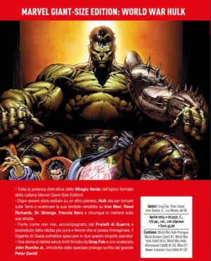 World War Hulk - Marvel Giant-Size Edition - Panini Comics - Italiano
