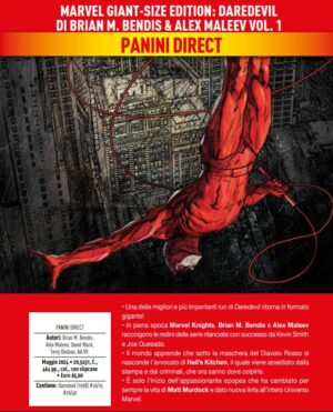 Daredevil di Brian M. Bendis & Alex Maleev Vol. 1 - Marvel Giant-Size Edition - Panini Comics - Italiano