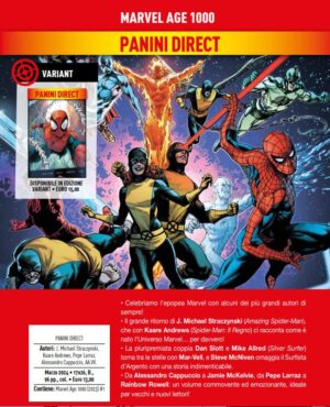 Marvel Age 1000 - Variant - Panini Comics - Italiano