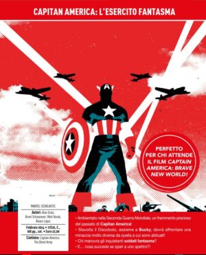 Capitan America - L'Esercito Fantasma - Marvel Scholastic - Panini Comics - Italiano