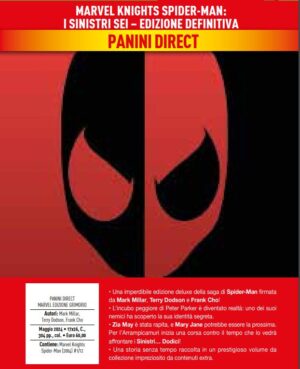 Marvel Knights: Spider-Man - I Sinistri Sei - Edizione Definitiva - Marvel Grimorio - Panini Comics - Italiano