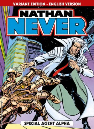 Nathan Never 1 - Special Agent Alpha - Variant Inglese Lucca Comics 2023 - Sergio Bonelli Editore - Inglese