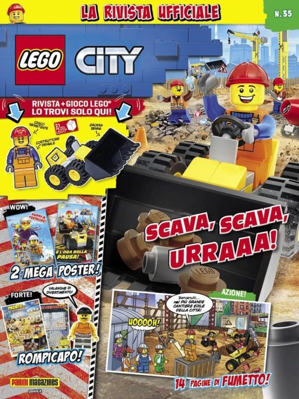 LEGO City 35 - Panini Tech 38 - Panini Comics - Italiano