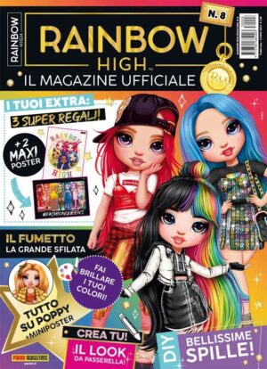 Rainbow High - Il Magazine Ufficiale 8 - Panini Comics - Italiano