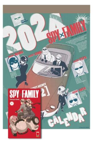 Spy x Family Calendario 2024 + 1 Variant - Panini Comics - Italiano