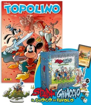 Topolino - Supertopolino 3545 + Il Gioco da Tavolo della Spada di Ghiaccio - Prima Uscita - Panini Comics - Italiano
