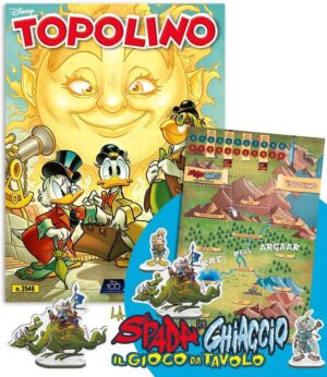 Topolino - Supertopolino 3546 + Il Gioco da Tavolo della Spada di Ghiaccio - Seconda Uscita - Panini Comics - Italiano