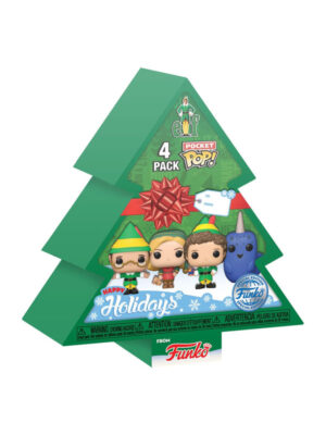 Elf Pocket - Funko POP! - Vinyl Figure 4-Pack Tree Holiday 4 cm