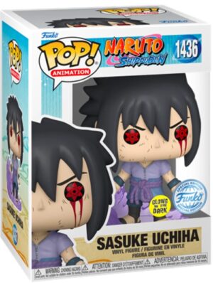 Naruto Shippuden - Sasuke Uchiha - Funko POP! #1436 - Glows in the Dark - Special Edition - Animation