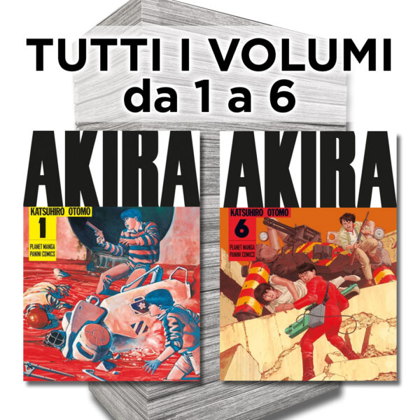Akira 1/6 - Nuova Edizione - Serie Completa - Panini Comics - Italiano