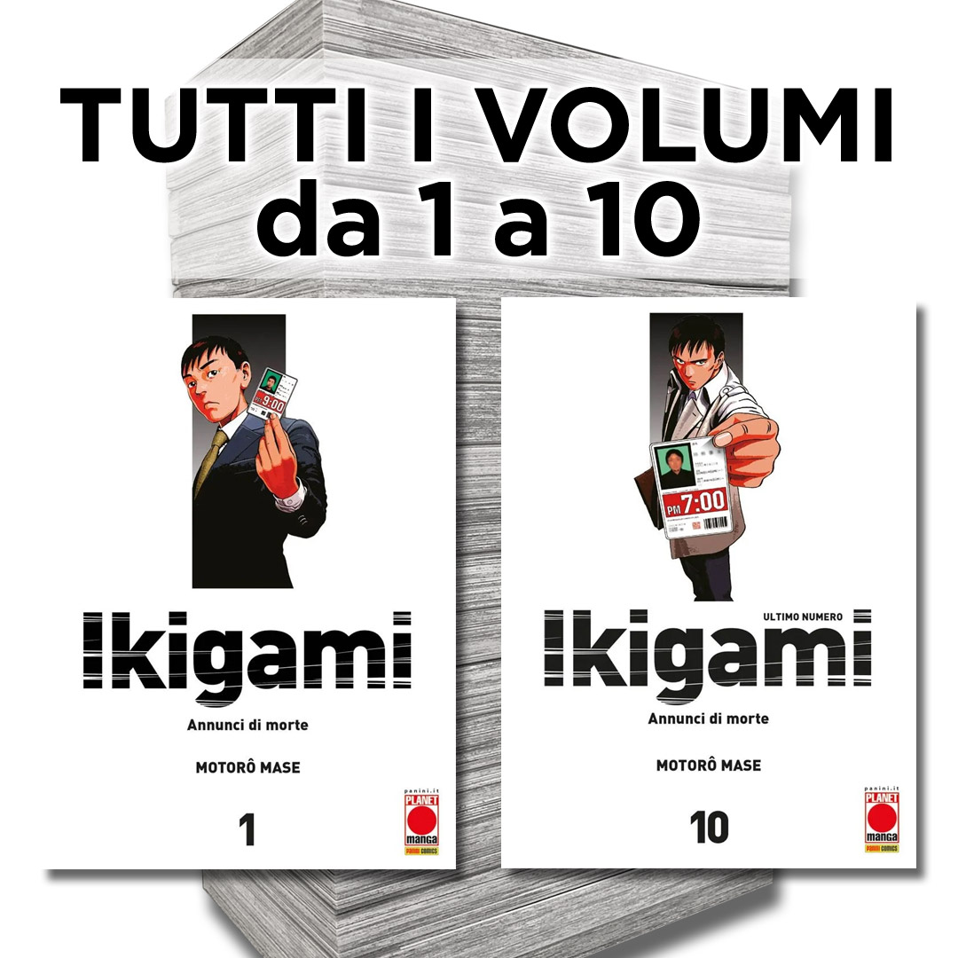 Ikigami - Annunci di Morte 1/10 - Ristampa - Serie Completa - Panini Comics  - Italiano - MyComics