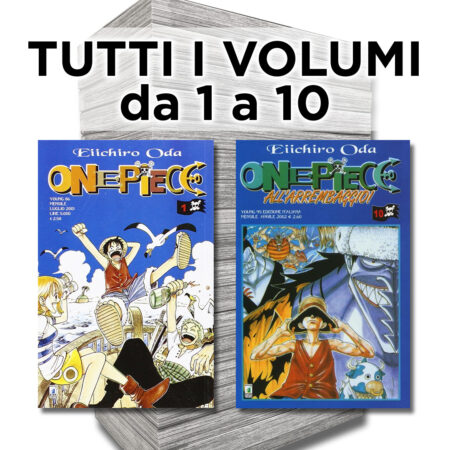One Piece - Serie Blu 1/10 - Serie Completa - Edizioni Star Comics - Italiano